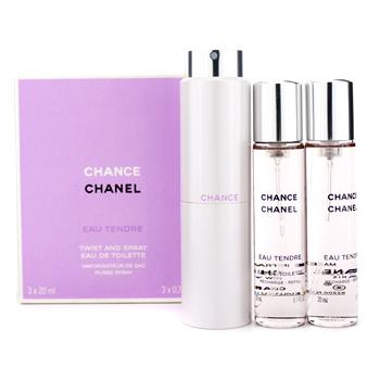 Foto Chanel - Chance Eau TendreTwist y Vap. Agua de Colonia - 3x20ml/0.7oz; perfume / fragrance for women foto 10268
