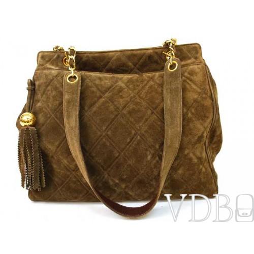 Foto Chanel Large Suede Leather Shoulder Bag foto 121483