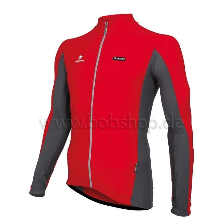 Foto Chaqueta maillot térmica Nalini Basic rojo foto 536633