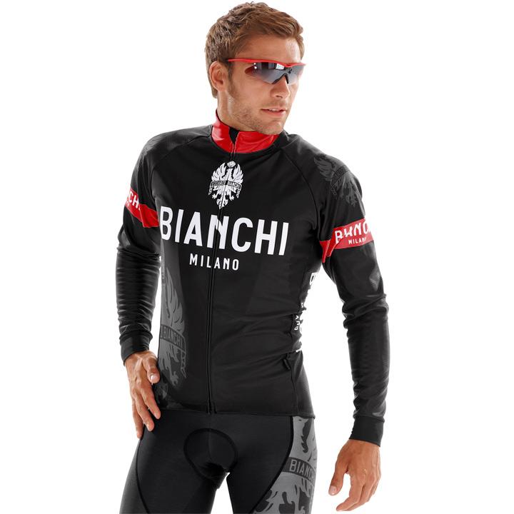 Foto Chaqueta térmica Bianchi Milano Gabon negro-rojo