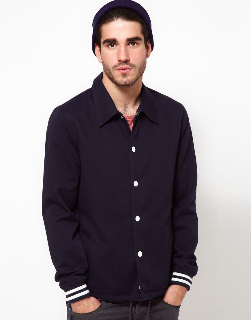 Foto Chaqueta universitaria de ASOS Azul marino foto 322398