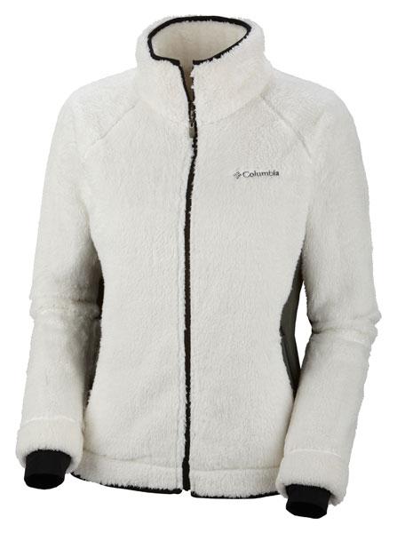 Foto Chaquetas forro polar Columbia Pearl Plush Ii Sea Salt Woman foto 201317