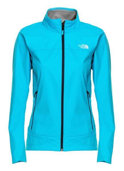 Foto Chaquetas soft shell The North Face Amp Jacket Turquoise Blue Woman foto 355792