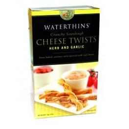 Foto Cheese Twists parmesano y ajo 110gr. Waterwheel