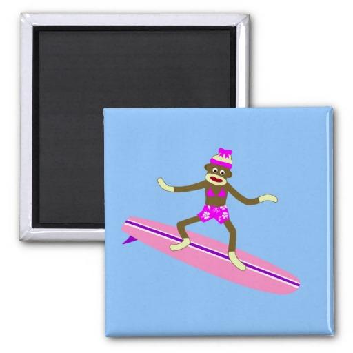 Foto Chica de la persona que practica surf del mono del Iman Para... foto 649749