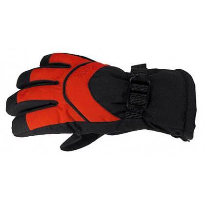 Foto Childrens White Rock Gloves Black/Red