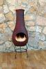 Foto Chimenea de exterior modelo cairn marrón