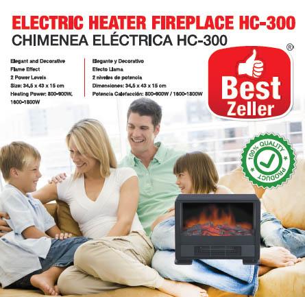 Foto Chimenea Eléctrica Best Zeller HC300