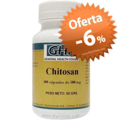 Foto Chitosan 500mg, 100 capsulas - ghf