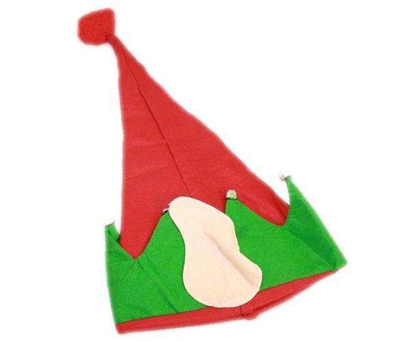 Foto Christmas Elf Hat Felt With Ears & Bell