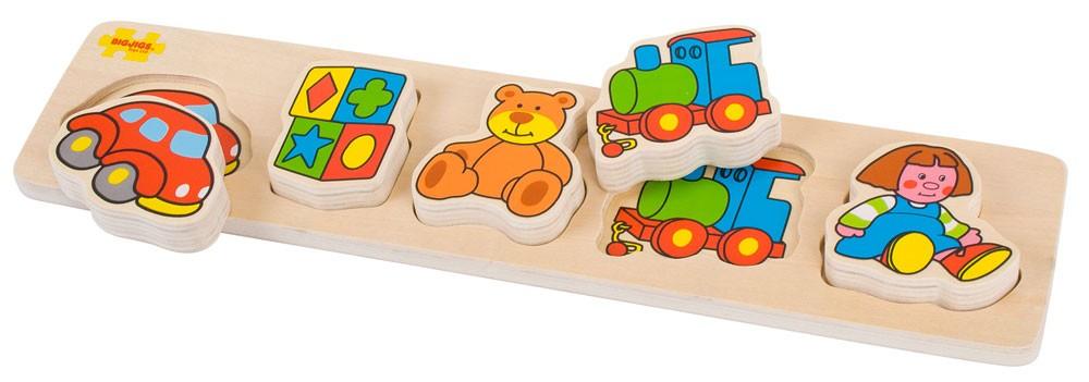 Foto Chunky Lift and Match Puzzle Toys