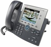 Foto cisco ip phone 7945 gig ethernet color spare in