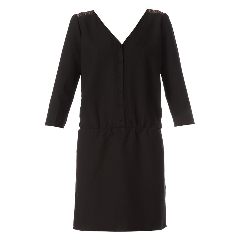 Foto Clo&Se by MonShowroom vestido rodilla - kia vivi - Negro