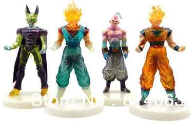 Foto Coleccion Lotes 4 Figuras 14cm Son Goku Las Bolas Del Dragon Z Comic Manga Ball foto 293614