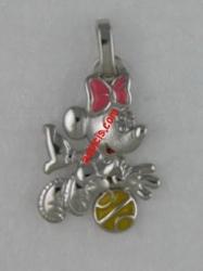Foto colgante minnie plata rodiada, pd-82 foto 602489