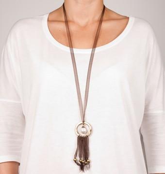Foto collar luna marrón elena vives