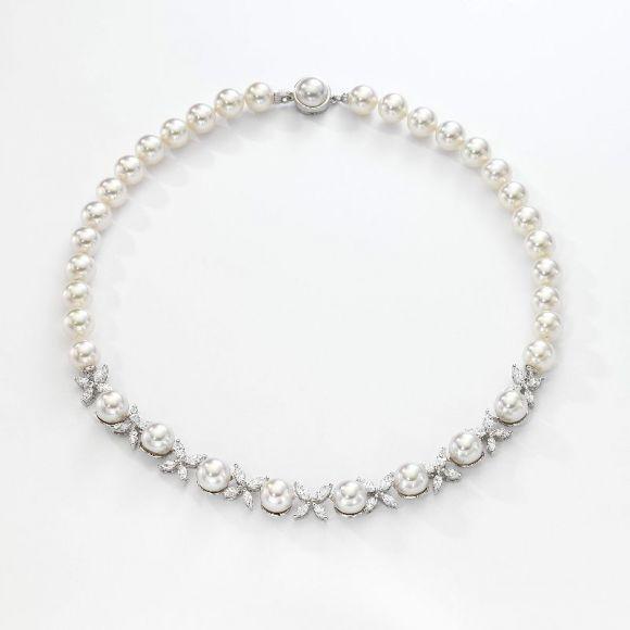Foto Collar Majorica plata rodiada perla blanca foto 709099