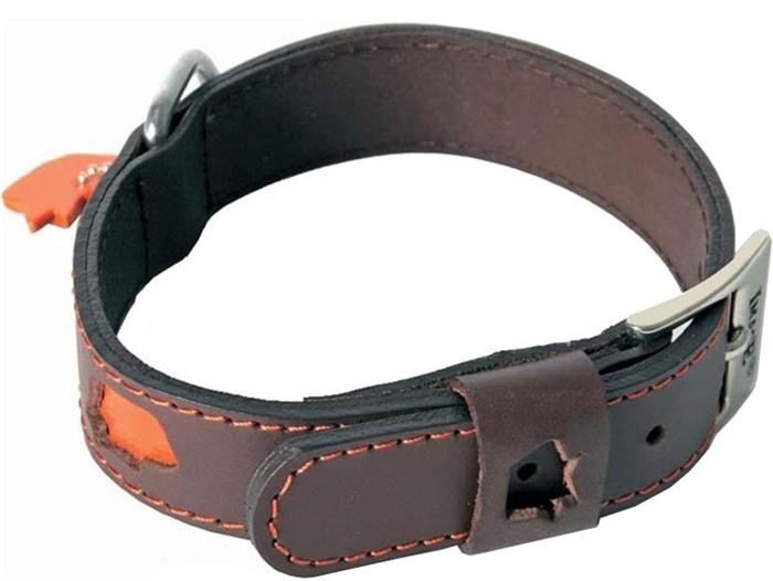 Foto collar perro cuero image happy dog long 40cm/larg 25mm foto 787452