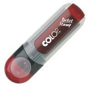 Foto Colop Pocket stamp 20 rojo