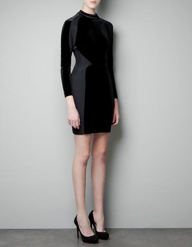 Foto Combination velvet dress foto 81376