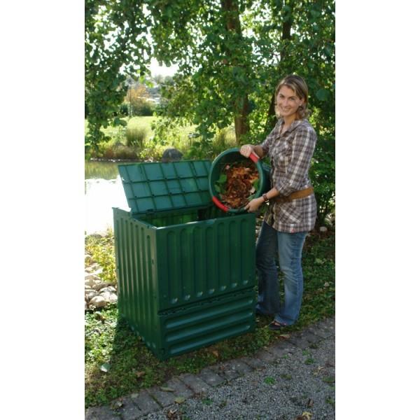 Foto Compostador Eco-King Verde 400 L
