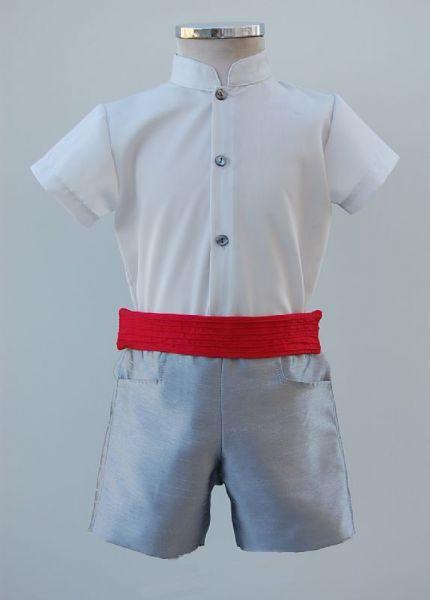 Foto Conjunto camisa, pantalón y fajin de niño foto 411979