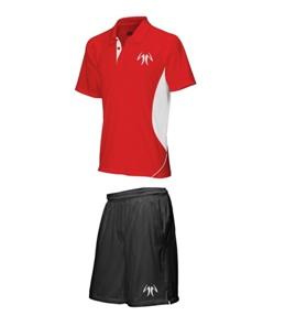 Foto Conjunto Padel Session Rojo Negro