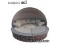 Foto CONJUNTO SOL Aluminio Rattan Sintético