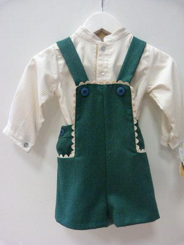Foto Conjunto verde musgo. Talla 6 meses