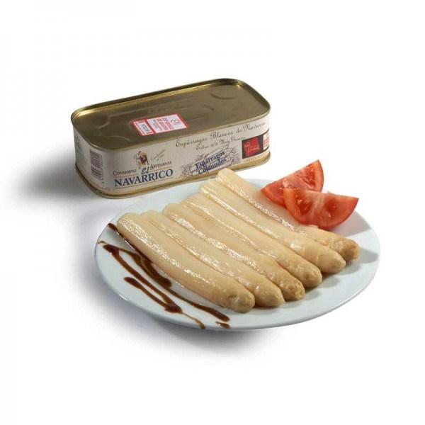 Foto Conserva de Espárragos extra gruesos D.O. Navarra 5 frutos 'Navarrico' 0,5 Kg.
