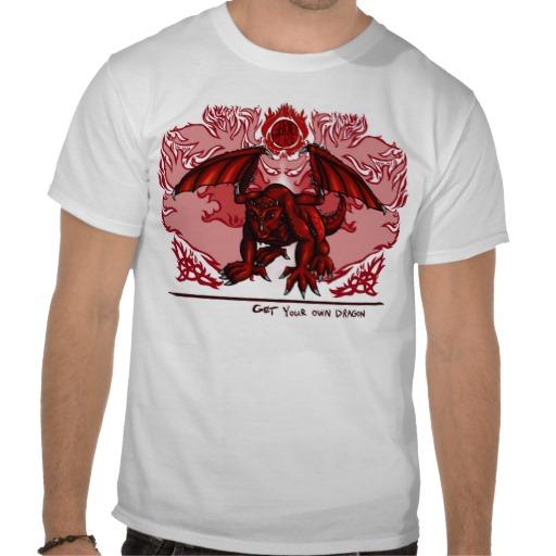 Foto Consiga su propia camiseta del fuego del granate d foto 461359