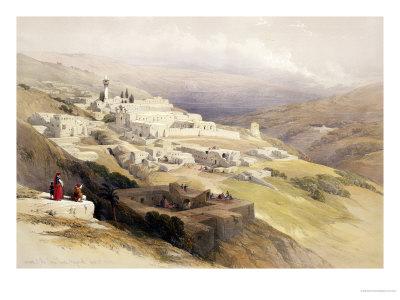 Foto Convent of the Terra Santa, Nazareth, April 21st 1839, 
