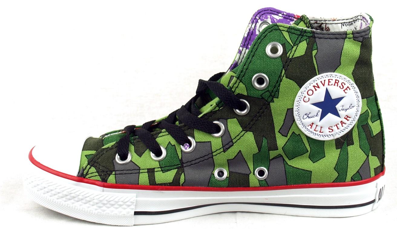 Foto Converse All Star Hi Zapatillas Gorillaz - Camo / Blanco foto 439702