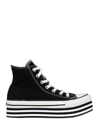 Foto converse tenis algodón de lona y plataforma all star 50mm foto 124140