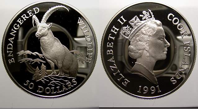 Foto Cook-Inseln 50 Dollars 1991