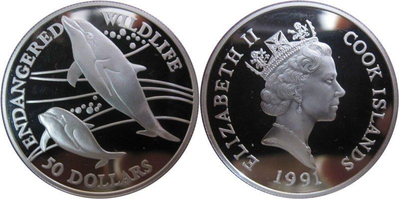 Foto Cook Islands 50 Dollar 1991