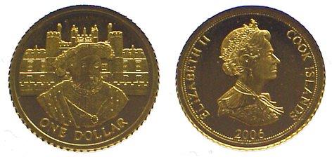Foto Cook Islands Dollar Gold 2006