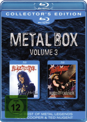 Foto Cooper, Alice / Nugent, Ted: Metal Box Vol. 3 - 2-Blu-Ray Disco foto 698593