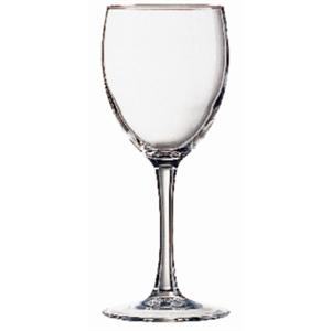 Foto Copa de vino Princesa reforzada 310ml. Marca 250ml. Caja 48. foto 181723