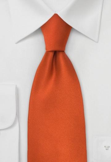 Foto Corbata Parsley naranja cobre lisa