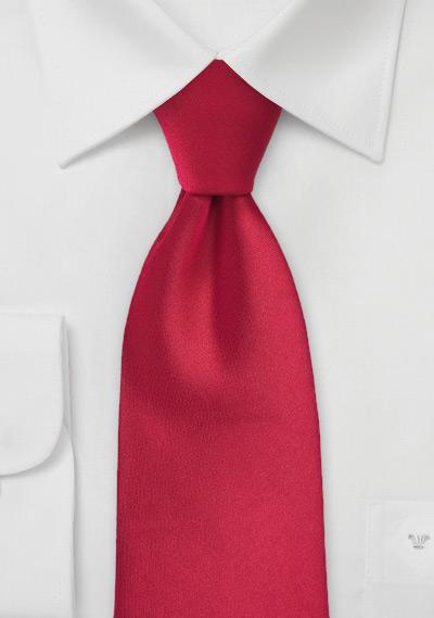 Foto Corbata rojo monocolor seda foto 585307