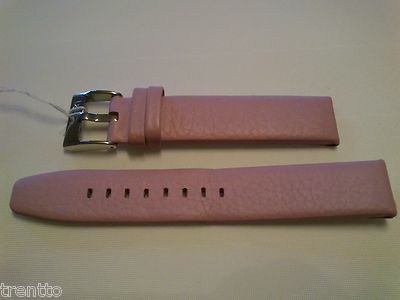 Foto Correa Piero Magli Para Reloj Piel Rosa Pastel 16mm Hebilla Acero Antialergica
