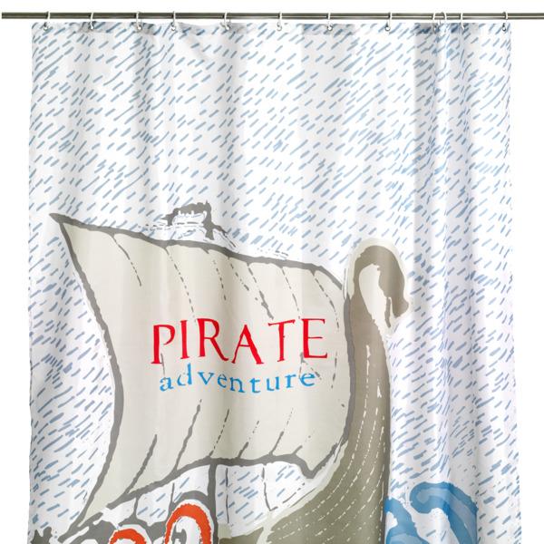 Foto Cortina de baño infantil Dalini Pirata