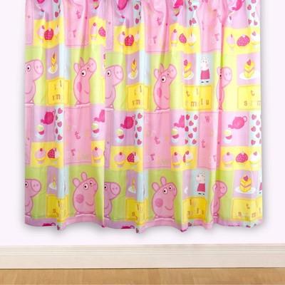 Foto Cortina Par Peppa Pig Cupcake 167x183 Cm Ropa Cama Sabanas Decor Ninos Textil foto 696338
