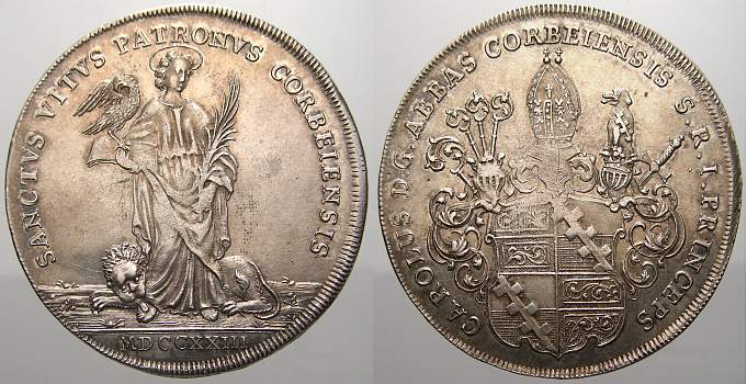 Foto Corvey, Abtei Taler 1723