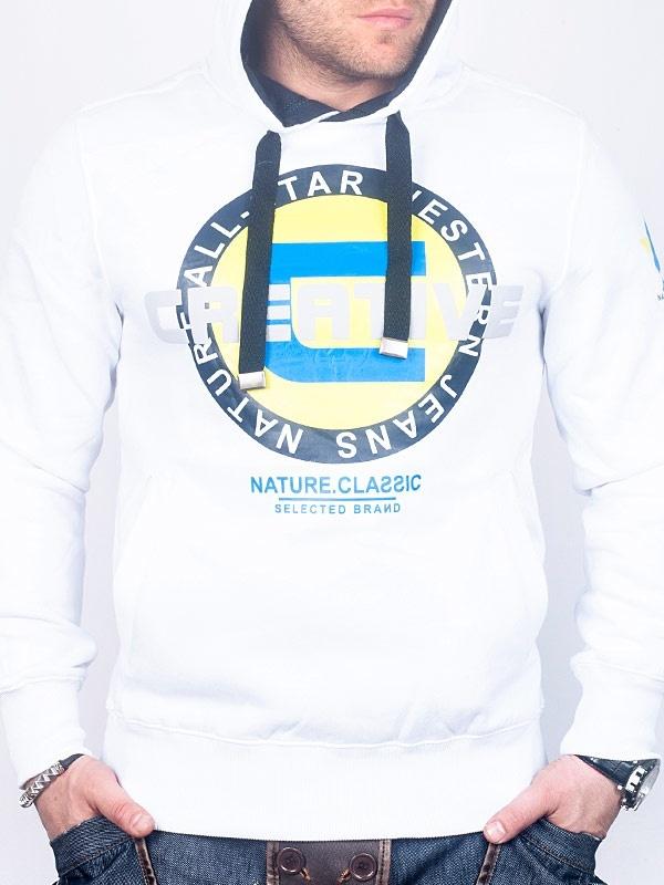 Foto Creative Sudadera Con Capucha - Blanco - XL foto 912271