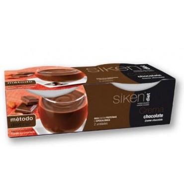 Foto Crema de chocolate 2 tarrinas siken diet