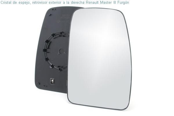 Foto Cristal de espejo, retrovisor exterior a la derecha Renault Master III Furgón foto 564311