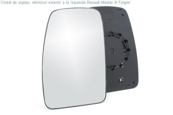 Foto Cristal de espejo, retrovisor exterior a la izquierda Renault Master III Furgón foto 564325