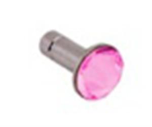Foto Crystal Pin Rosa Apple iPhone 5+Protector de Pantalla White Diamonds